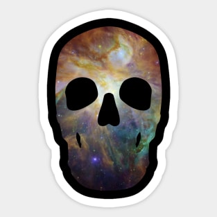 SPACE SKULL Sticker